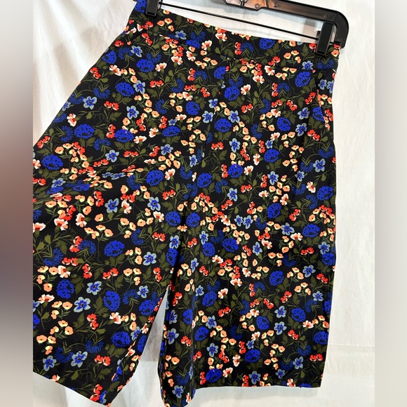 NWT Hunter Bell‎ High Rise Floral Preston Shorts Size 4 - Picture 3 of 8